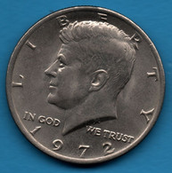 USA 1/2 DOLLAR 1972 KM# 202b "Kennedy Half Dollar" - 1964-…: Kennedy