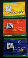 IRLANDE Oiseaux 3 Carnets Auto-adhésif Differents   EIRE  Birds F - Postzegelboekjes