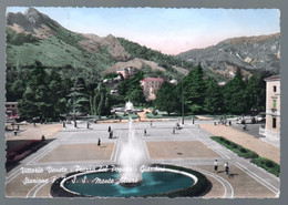 VITTORIO VENETO - TREVISO - 1956 - PIAZZA DEL POPOLO - ACQUERELLATA - Treviso