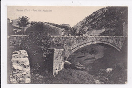 CP 83 BARJOLS Pont Des Augustins - Barjols