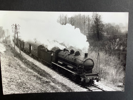 Photo De DAHLSTRÖM  : Train Vapeur Vers PLAINE - SAINT- LANGE   En 1973 - Trains