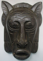 Nouvelle Calédonie Lifou, Masque Bois Léger Environ 24 Cm X 35,50 Cm (3) - Oriental Art