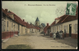 CPA Bray-sur-Somme, Rue Des Chevaliers - Bray Sur Somme