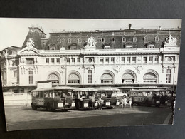 Photo De M. DAHLSTRÖM  :  Autobus Parisien TN4 H Devant La Gare De LYON PARIS En 1966 - Treni