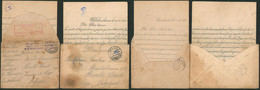 Camp De Soltau - Lot De 2 Lettres + Contenu Expédié De Soltau (1915/16) + Petite Censure Ronde > Flémalle Haute - Prisioneros
