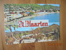 St. Maarten. Views Of Marigot, The French Capital, And Poolside At Famous St. Tropez Hotel At The French Side. DT37760D - Sint-Marteen