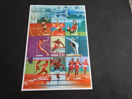 M11913 -  Set In  Sheet MNh The Gambia  - 1996 - Olympics Atlanta - Centennial Olympic Games - Estate 1996: Atlanta