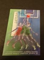 K52544 -  Bloc MNH Lithuania  1996 - SC. 557   -   - Olympics Atlanta  -   Basketball - Estate 1996: Atlanta