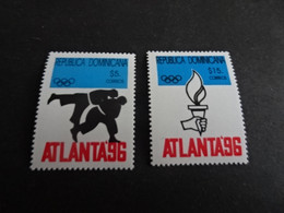 K52429   - Set MNH Domincana   - 1996     - SC. 1224 - 1225  -   Olympics Atlanta 1996   - - Estate 1996: Atlanta
