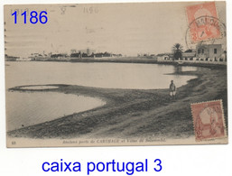 TARIF IMPRIMÉS ETRANGER  / MANOUBA POUR LISBOA 1 - 8 - 1919 / OUVERT PAR L`AUTORITE MILITAIRE 885 - Lettres & Documents