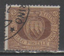San Marino 1894 - Stemma 2 L.           (g8502) - Usados