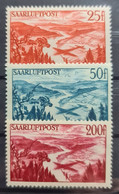 SAARLAND 1948 - MLH - Mi 252-254 - Unused Stamps
