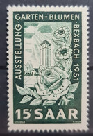 SAARLAND 1951 - MNH - Mi 307 - Unused Stamps