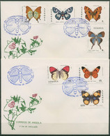 Angola 1982 Schmetterlinge 663/69 A FDC (X60957) - Angola