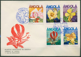 Angola 1985 Pflanzen Blumen 723/27 FDC (X60984) - Angola