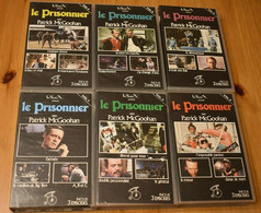 VHS - Le Prisonnier - Série Complète : 6 Cassettes - Avec Patrick McGoohan - Sciencefiction En Fantasy