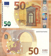 European Union EU 50 Euros 2017 (France) P-23u UNC - 50 Euro