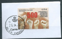 ESPAGNE SPANIEN SPAIN ESPAÑA 2022 500 ANIV POPULAR REVOLTS OF COMMONERS AND GERMANICS USED ED 5564 MI 5615 YT 5320   SG - Used Stamps
