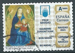 ESPAGNE SPANIEN SPAIN ESPAÑA 2021 CHRISTMAS NAVIDAD: LOTTERY LOTERÍA USED ED 5533 MI 5583 YT 5289 SC 4573 SG 5533 - Used Stamps