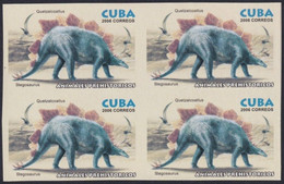 2006.732 CUBA 2006 10c MNH IMPERFORATED PROOF WITHOT VALUE DINOSAUR DINOSAURIOS PALEONTOLOGY. - Imperforates, Proofs & Errors