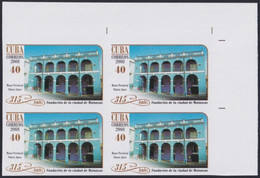 2008.410 CUBA 2008 40c MNH IMPERFORATED PROOF MATANZAS FOUNDATION JUNCO PALACE. - Non Dentellati, Prove E Varietà