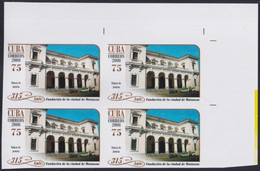 2008.412 CUBA 2008 75c MNH IMPERFORATED PROOF MATANZAS FOUNDATION PALACE OF JUSTICE. - Geschnittene, Druckproben Und Abarten