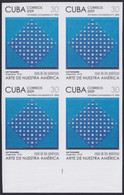 2009.448 CUBA 2009 30c MNH IMPERFORATED PROOF AMERICA ART ARGENTINA LUIS TOMASELLO. - Non Dentelés, épreuves & Variétés