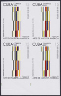 2009.447 CUBA 2009 15c MNH IMPERFORATED PROOF AMERICA ART VENEZUELA ALEJANDRO OTERO. - Ongetande, Proeven & Plaatfouten