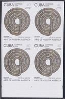 2009.468 CUBA 2009 40c MNH IMPERFORATED PROOF AMERICA ART ARGENTINA LEON FERRARI. - Non Dentelés, épreuves & Variétés