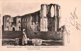 Maillezais - Ruines De La Cathédrale, Vue Prise Au Sud Est - Maillezais