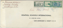 79004 - DOMINICANA - POSTAL HISTORY -  OVERSIZED COVER From CONSTANZA  1954 - Dominicaine (République)