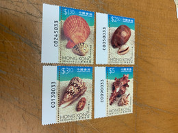 Hong Kong Shell MNH Set - Unused Stamps