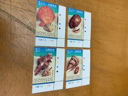 Hong Kong Shell MNH Set - Unused Stamps