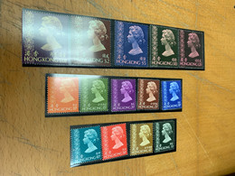 Hong Kong Definitive Stamp  MNH Set - Neufs