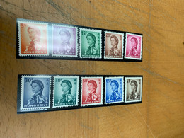 Hong Kong Definitive Stamp Short Set LH - Neufs