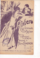 Riviera > 27/04) Partition Musicale Ancienne       " - Canto (solo)