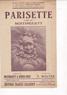 Parisette > 27/04) Partition Musicale Ancienne       " - Chant Soliste