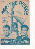 Maitre Pierre > 27/04) Partition Musicale Ancienne       " - Chant Soliste