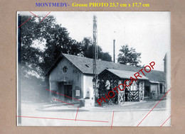 MONTMEDY-Grosse PHOTO Allemande-Guerre-14-18-1 WK-Militaria-FRANCE-55 - Montmedy