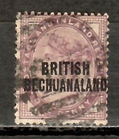 BECHUANALAND  1892----N°31---OBL VOIR SCAN - 1885-1895 Crown Colony
