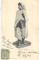 1902- C P A  ( Jeune Juive )  Affr. 5 C.  Oblit. SOLIMAN / Régence De Tunis ) - Lettres & Documents