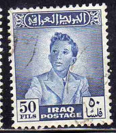 IRAQ IRAK 1950 1951 KING FAISAL II 50f USED USATO OBLITERE' - Irak