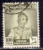 IRAQ IRAK 1948 KING FAISAL II 100f USED USATO OBLITERE' - Irak