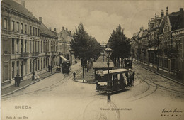 Breda (N - Br.)  Nieuwe Ginnekenstraat (Paardentram) 1903 - Breda