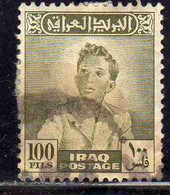 IRAQ IRAK 1948 KING FAISAL II 100f USED USATO OBLITERE' - Irak