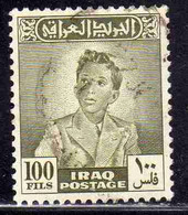 IRAQ IRAK 1948 KING FAISAL II 100f USED USATO OBLITERE' - Irak