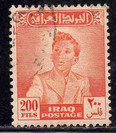 IRAQ IRAK 1948 KING FAISAL II 200f USED USATO OBLITERE' - Irak