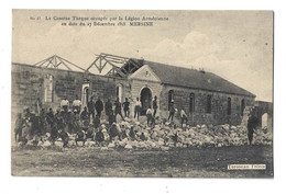TURQUIE - MERSINE - Top Cp La Caserne Turque Occupée Par Legion Armenienne Le 17 12 1918 Animé Bon état - Turquia
