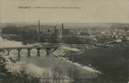 88 - GOLBEY - Le Pont De Saut-le-Cerf Et Filature De La Gosse - Golbey