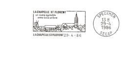 Département Du Maine Et Loire - La Chapelle St Florent - Flamme Secap SPECIMEN - Mechanical Postmarks (Advertisement)